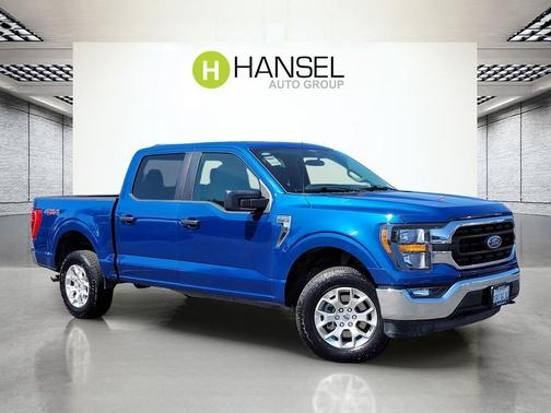 ATLAS BLUE METALLIC 2023 Ford F-150 XLT