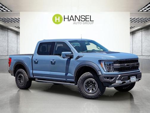 Azure Gray Metallic Tri-Coat 2023 Ford F-150 Raptor