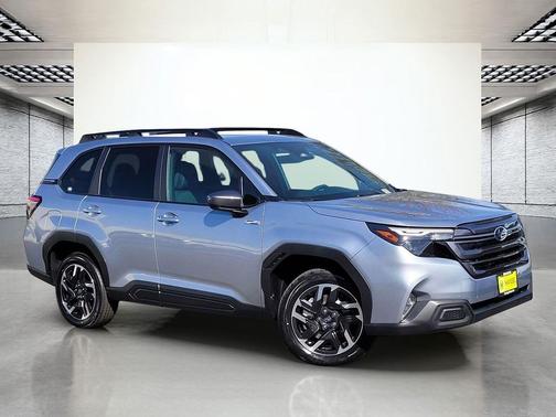 Ice Silver Metallic 2026 Subaru Forester Hybrid Premium