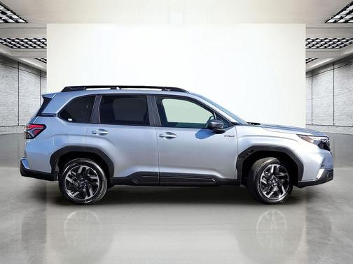 Ice Silver Metallic 2026 Subaru Forester Hybrid Premium