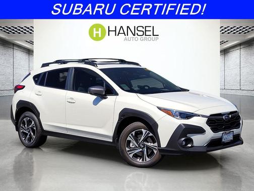 Crystal White Pearl 2025 Subaru Crosstrek Premium