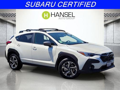 Crystal White Pearl 2025 Subaru Crosstrek Premium