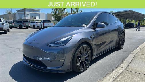 Midnight Silver Metallic 2021 Tesla Model Y Performance Dual Motor All-Wheel Drive