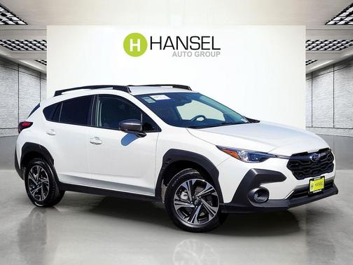 Crystal White Pearl 2025 Subaru Crosstrek Premium