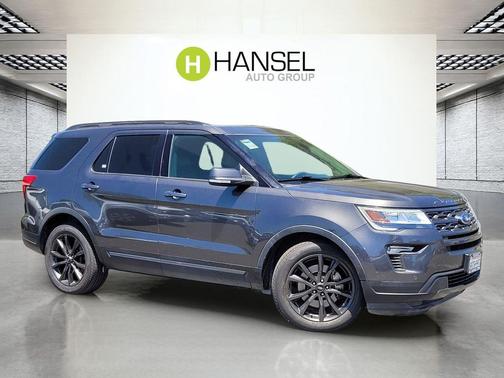 MAGNETIC METALLIC 2018 Ford Explorer XLT