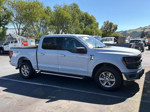 SPACE WHITE METALLIC 2025 Ford F-150 XLT