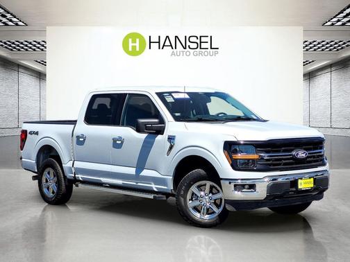 SPACE WHITE METALLIC 2025 Ford F-150 XLT