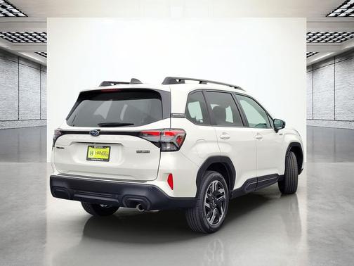 Crystal White Pearl 2026 Subaru Forester Hybrid Limited