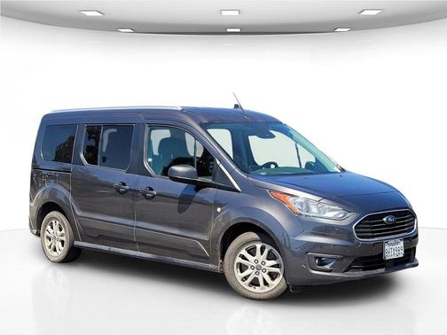 Magnetic Metallic 2019 Ford Transit Connect XLT