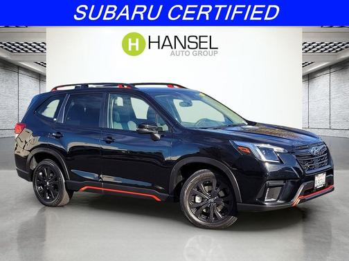 Crystal Black Silica 2024 Subaru Forester Sport