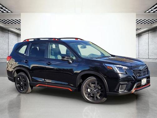 Crystal Black Silica 2024 Subaru Forester Sport