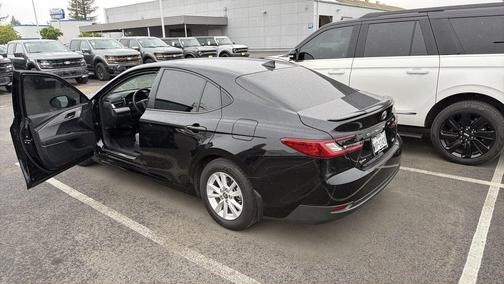 Midnight Black Metallic 2025 Toyota Camry LE