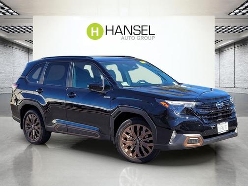 Crystal Black Silica 2026 Subaru Forester Hybrid Sport