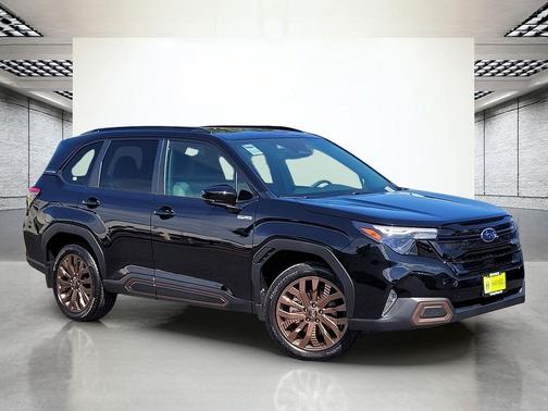 Crystal Black Silica 2026 Subaru Forester Hybrid Sport