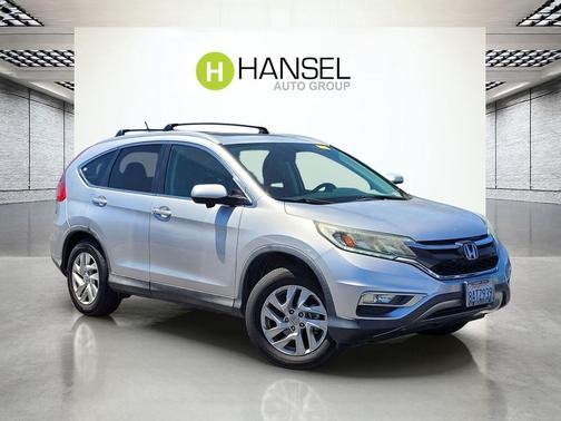 Alabaster Silver Metallic 2015 Honda CR-V EX-L
