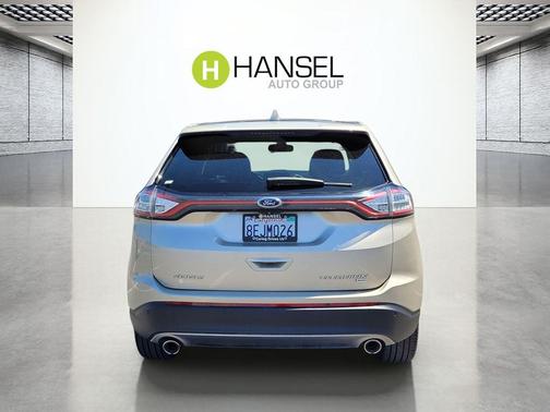 WHITE GOLD METALLIC 2018 Ford Edge Titanium