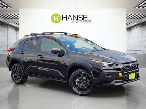Crystal Black Silica 2025 Subaru Crosstrek Wilderness