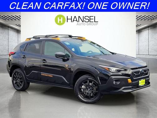Crystal Black Silica 2025 Subaru Crosstrek Wilderness