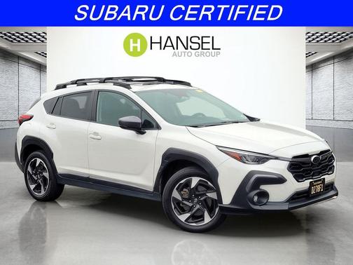 Crystal White Pearl 2024 Subaru Crosstrek Limited