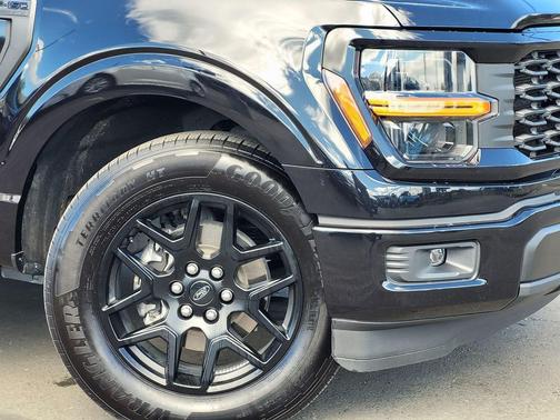 AGATE BLACK METALLIC 2024 Ford F-150 STX