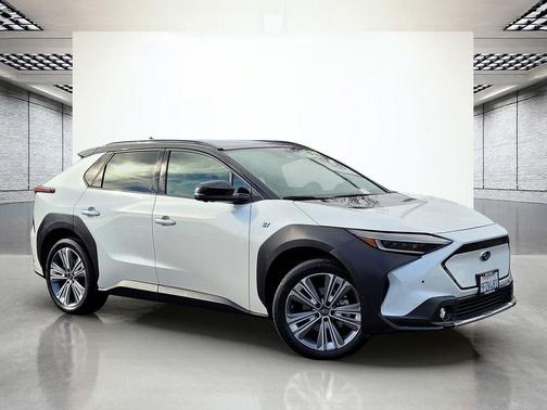 Cosmic White Pearl 2-Tone 2023 Subaru Solterra Touring
