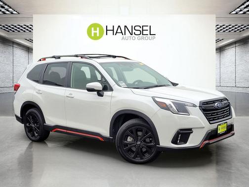 Crystal White Pearl 2022 Subaru Forester Sport