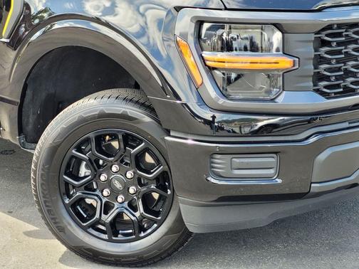 AGATE BLACK METALLIC 2025 Ford F-150 STX