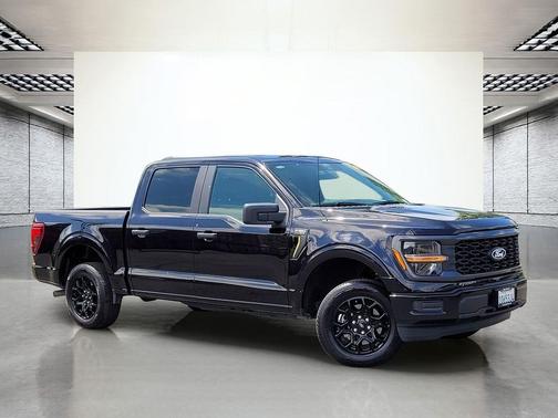 AGATE BLACK METALLIC 2025 Ford F-150 STX