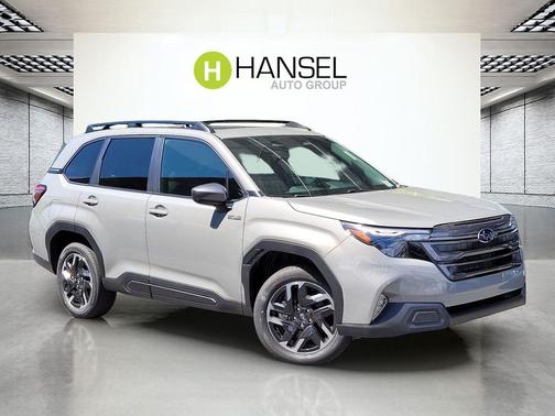 River Rock Pearl 2026 Subaru Forester Hybrid Premium
