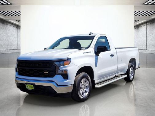 Summit White 2025 Chevrolet Silverado 1500 WT