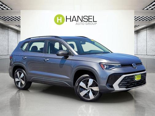 Platinum Gray Metallic 2025 Volkswagen Taos 1.5T S