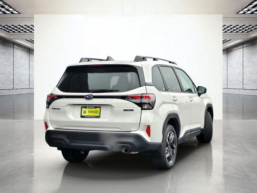 Crystal White Pearl 2026 Subaru Forester Hybrid Premium