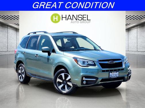 Jasmine Green Metallic 2018 Subaru Forester 2.5i Limited