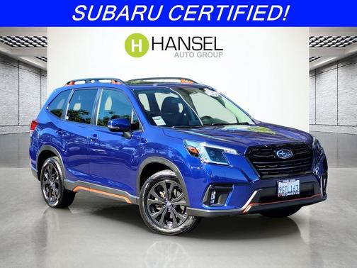 Sapphire Blue Pearl 2023 Subaru Forester Sport