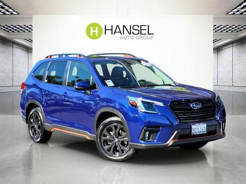Sapphire Blue Pearl 2023 Subaru Forester Sport