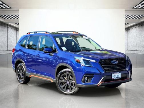 Sapphire Blue Pearl 2023 Subaru Forester Sport