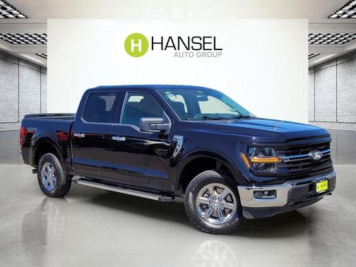 AGATE BLACK METALLIC 2025 Ford F-150 XLT