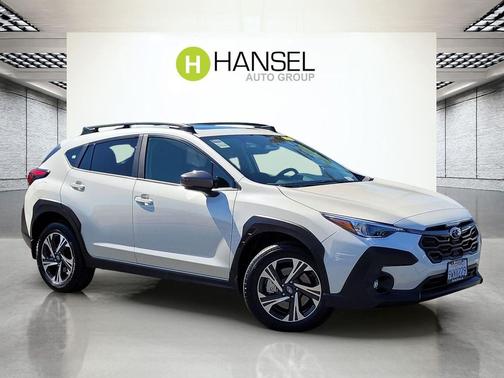 Crystal White Pearl 2025 Subaru Crosstrek Premium