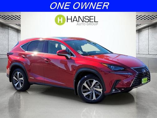 Matador Red Mica 2020 Lexus NX 300h Base