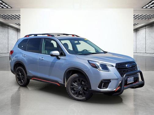 Ice Silver Metallic 2023 Subaru Forester Sport