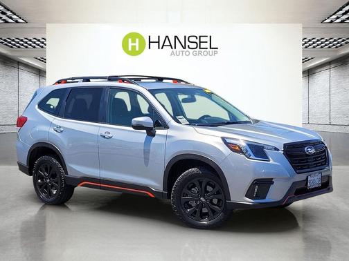 Ice Silver Metallic 2023 Subaru Forester Sport