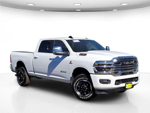 Bright White Clearcoat 2026 RAM 2500 Laramie Crew Cab 4x4 6'4' Box