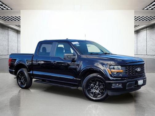 AGATE BLACK METALLIC 2024 Ford F-150 STX