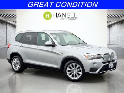 Glacier Silver Metallic 2017 BMW X3 xDrive28i