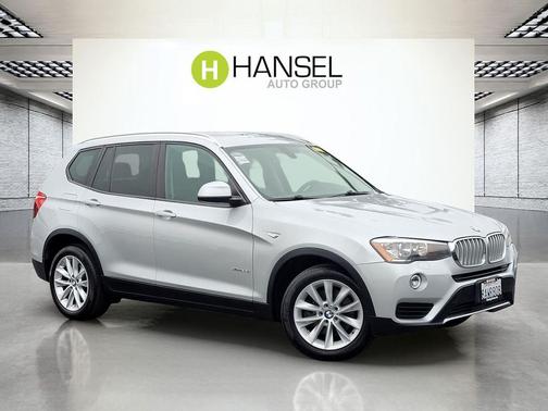 Glacier Silver Metallic 2017 BMW X3 xDrive28i