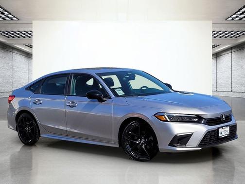 Lunar Silver Metallic 2024 Honda Civic Sport