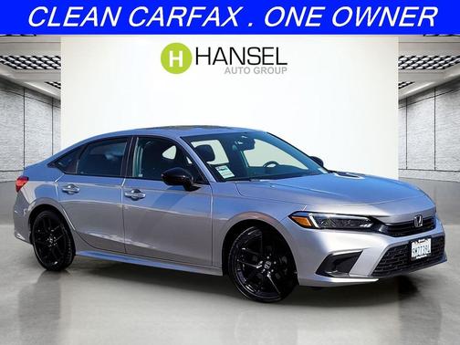 Lunar Silver Metallic 2024 Honda Civic Sport