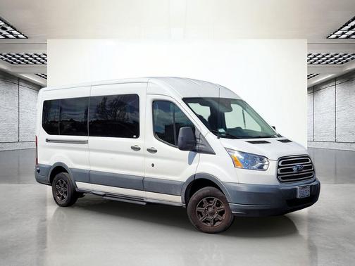 OXFORD WHITE 2018 Ford Transit-350 XLT