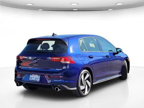Atlantic Blue Metallic 2023 Volkswagen Golf GTI 1.4T TSI