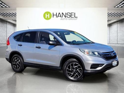 Alabaster Silver Metallic 2016 Honda CR-V SE